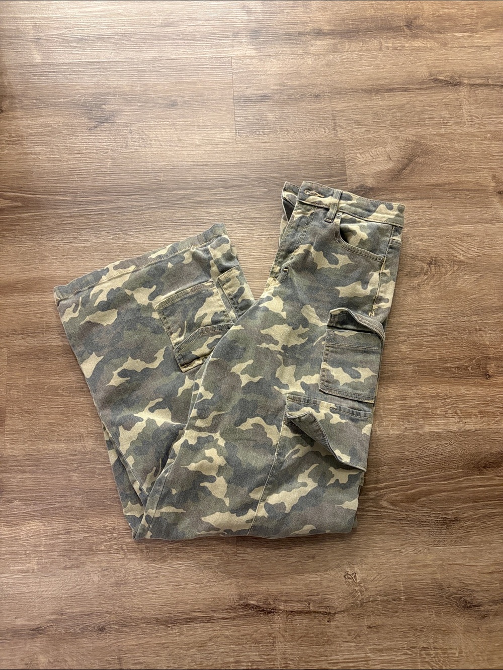Hidden Nori Camo Jeans Wide Leg